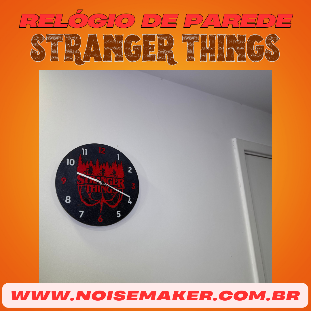 Relógio de Parede - Stranger Things - Imagem 3