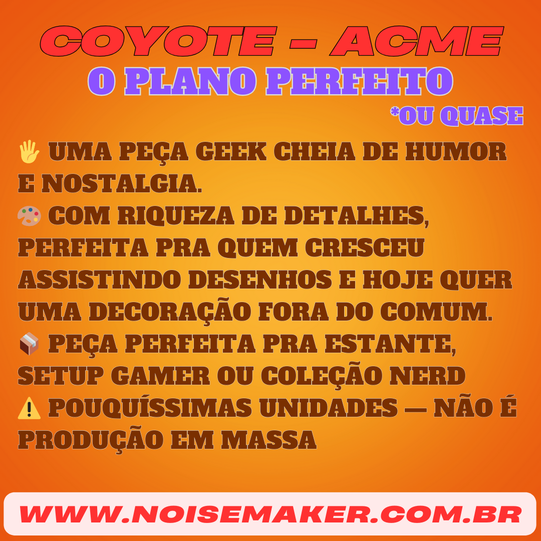 🔥 Coyote ACME – Plano Perfeito (Edição Limitada) - Imagem 5