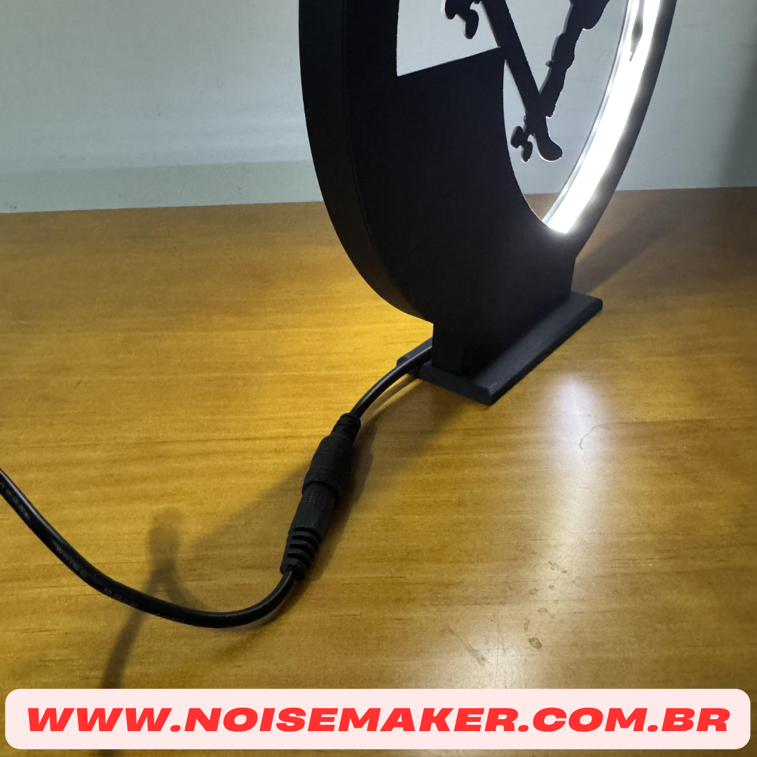 🛹 LUMINÁRIA DECORATIVA SKATE – LED - Imagem 8