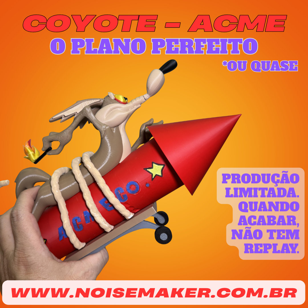 🔥 Coyote ACME – Plano Perfeito (Edição Limitada) - Imagem 9