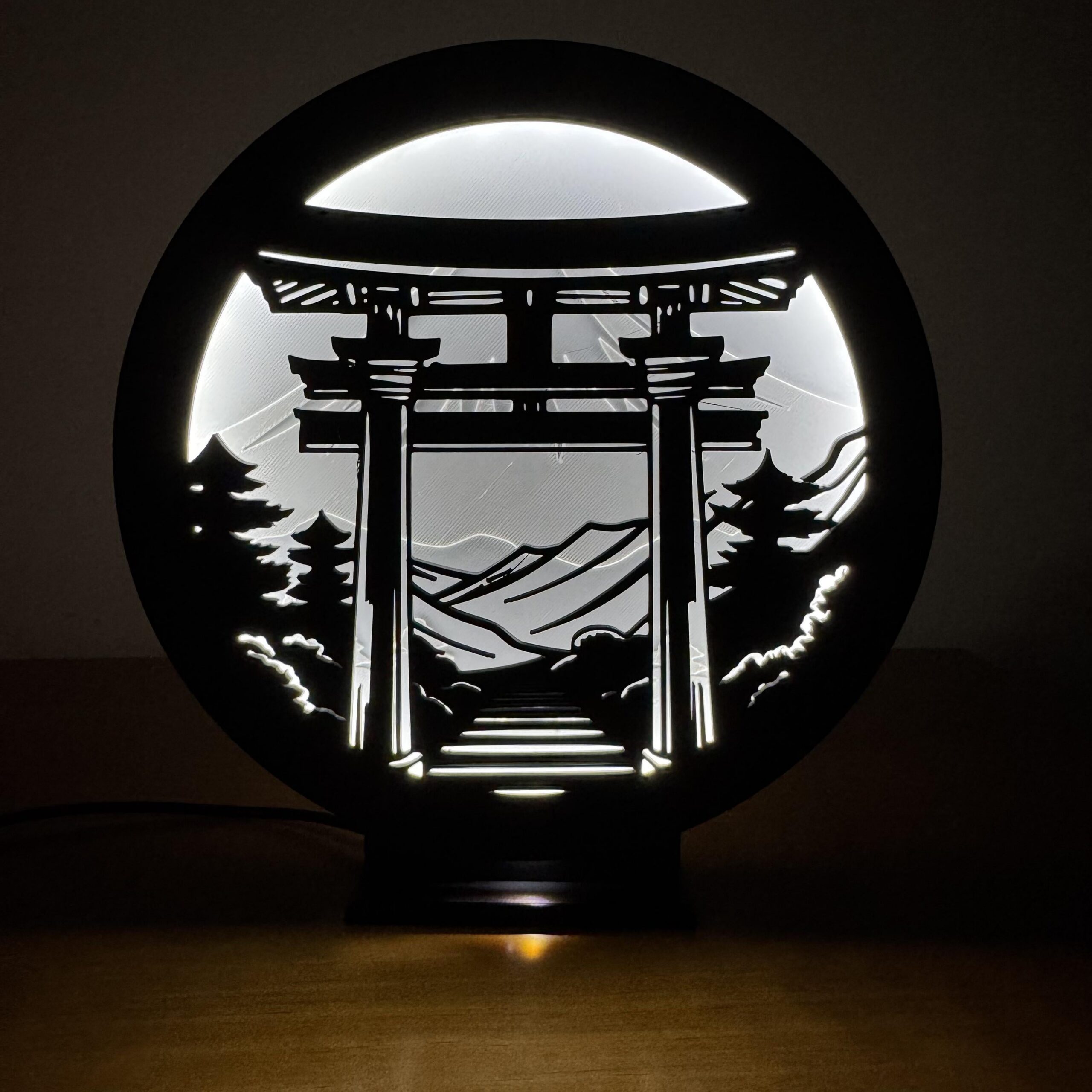 LUMINÁRIA DECORATIVA TEMPLO JAPONÊS - LED - Imagem 5