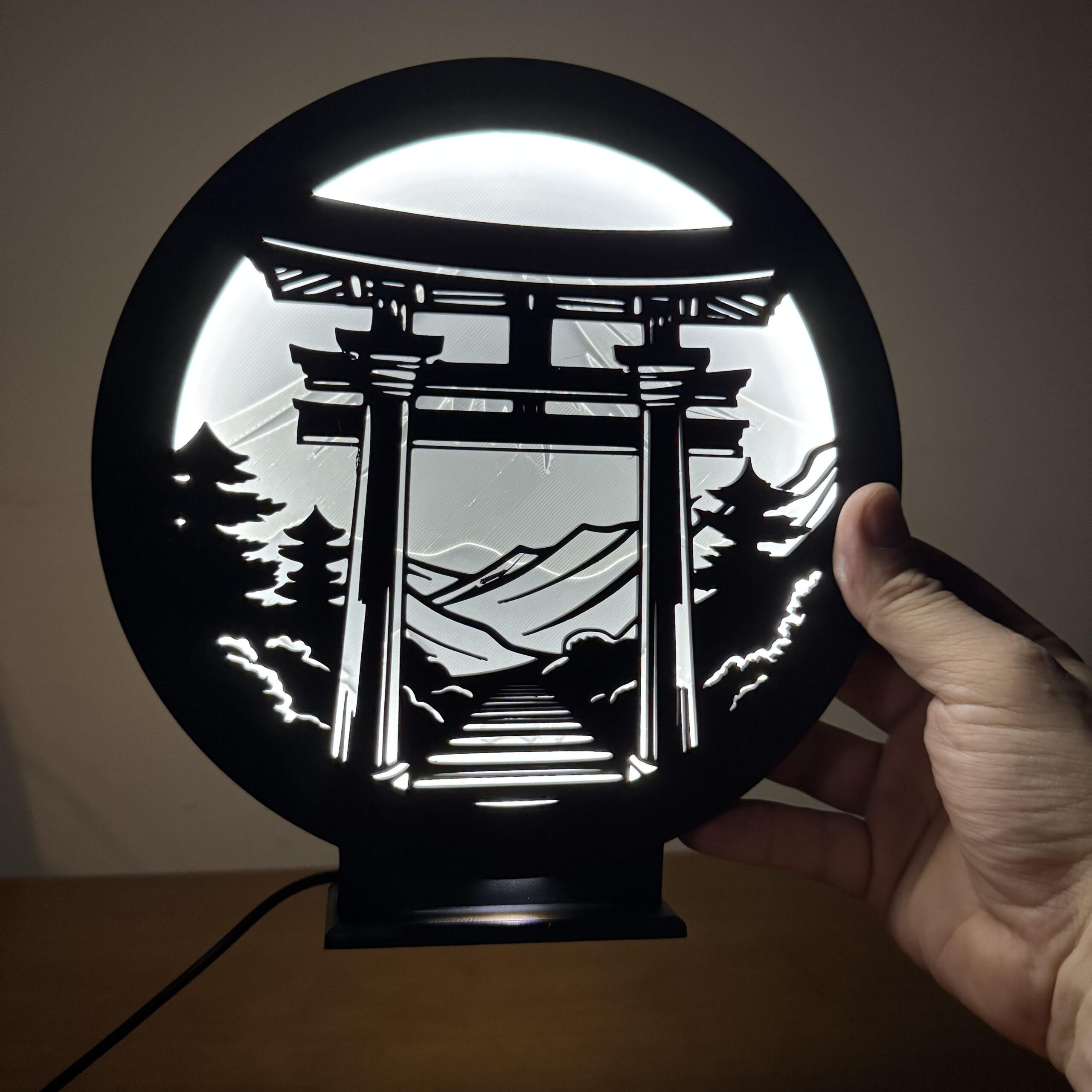 LUMINÁRIA DECORATIVA TEMPLO JAPONÊS - LED - Imagem 8